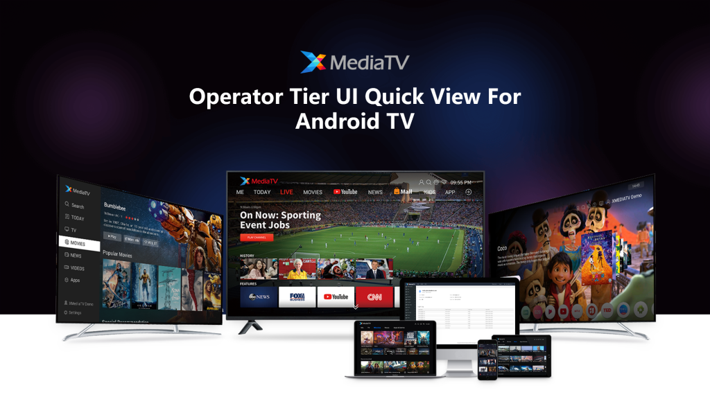 ATV Launcher, Android TV Launcher, TVs - XMediaTV